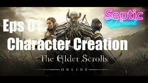 Elder Scrolls Online. Tutorial - Character Creation