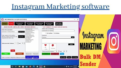 Instagram Marketing Software To Grow Instagram Account