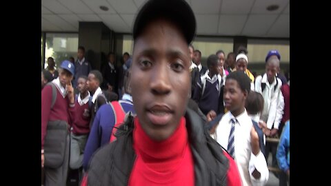 SOUTH AFRICA - Johannesburg - Cosas learners march into JHB (Yxx)