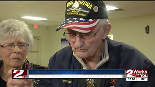 Surviving member of USS Arizona, Lonnie Cook, dies at 98
