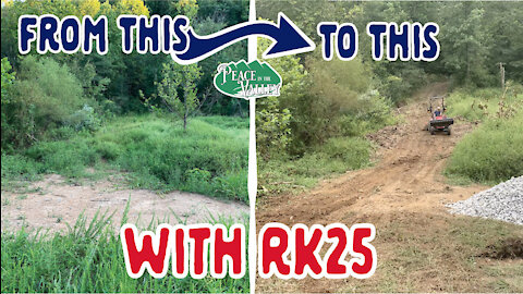 Episode 41: Can the RK25 Clear the BEAVER DAM and make a useable mountain road?