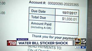 Is your water bill giving you sticker shock?