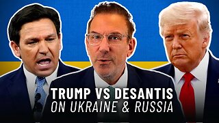 "DeSantis is NOT a neocon!" Tucker Carlson gets answers from Trump, DeSantis & others on Ukraine