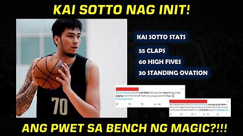 Nag init si Kai sa bench ng Magic! Masaklap na katotohanan!