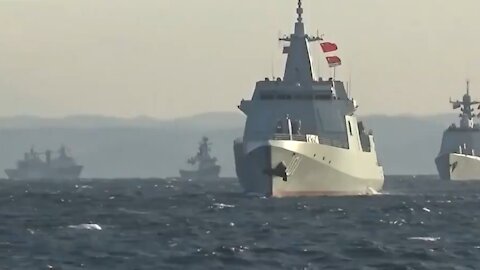 Russia and China hold joint drills in the Sea of Japan