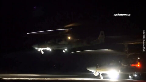 Russian Helicopters Night Raid on Ukrainian Military Base
