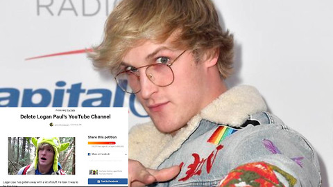 Logan Paul MOCKS Petition to Have Him Banned from YouTube