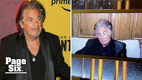 Al Pacino had viewers thinking he was asleep during 2021 Golden Globes