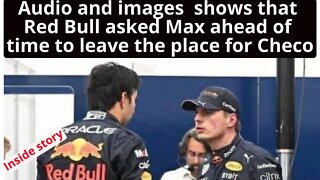 Inside story: Video shows that Red Bull asked Max ahead of time to make the spot for Checo