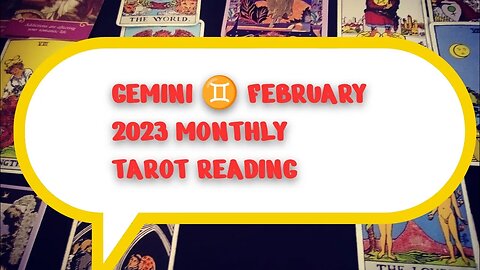 GEMINI ♊ This is THE ONE! February 2023 Monthly TAROT Reading
