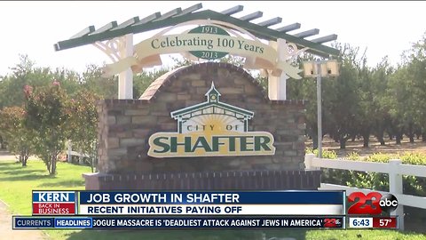 KERN BACK IN BUSINESS: Shafter's jobs are expanding