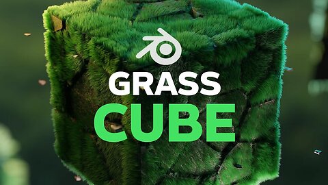 Blender 3D: Grass Cube!