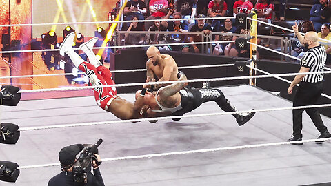 OC vs. Enofe & Blade Tag Team Showdown! #NXT #shorts