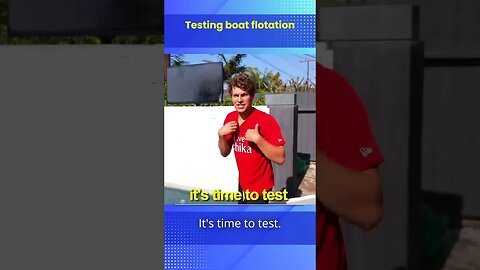 Testing boat flotation | #benazelart ,#brentrivera ,Lexi rivera,stokes twins,ben |