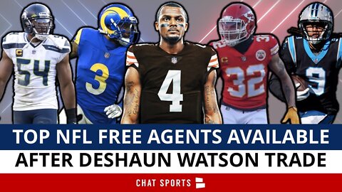 Top NFL Free Agents Remaining After Deshaun Watson Trade