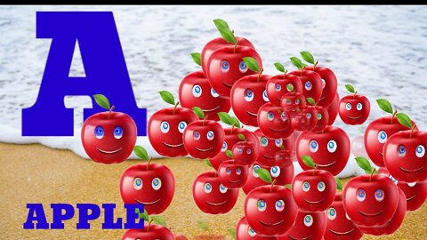a for apple b for ball c for cat, rhymes, abc song for children, abcde, alphabets, phonics song