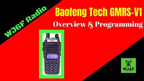 BTech GMRS-V1 Overview, Programming and Power Test