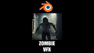 Don’t Jump!! Blender Zombie VFX #shorts