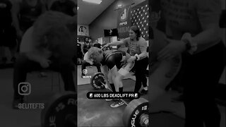 MASSIVE DEADLIFT PR | CRAZY MEET ATTEMPT🔥💥 #deadlift #elitefts