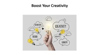 Simple Tricks To Boost Your Creativity