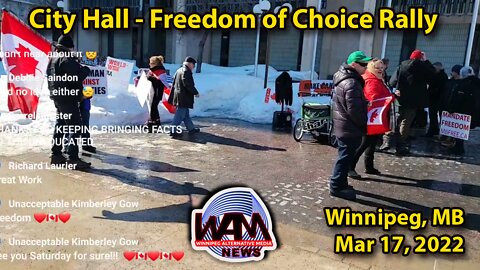 City of Winnipeg Rally - Freedom of Choice