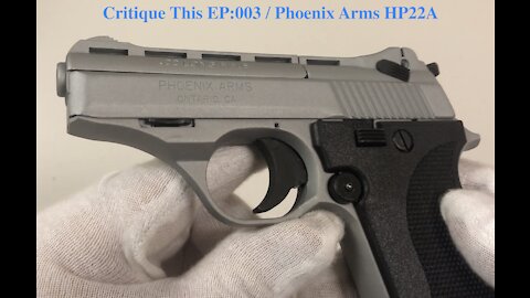 Phoenix Arms HP22A .22lr Pocket Pistol Review