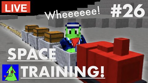 Modded Minecraft Live Stream - Ep26 Space Training Modpack Lets Play (Rumble Exclusive)