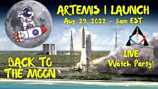 Artemis I Mission LIVE Watch Party