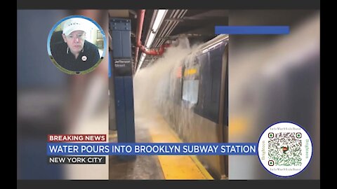 New York City Subways Shut Down Due Flash Flooding