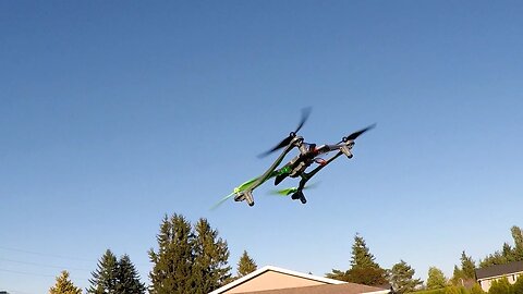 First Outdoor Flight - Dromida Vista UAV RTF Quadcopter RC Drone
