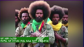 በጎንደር ቀጠና ታላቅ ጀብድ ተፈጽሟል፤ ፋኖ በርካታ ቦታዎችን ከጠላት አጽድቷል የአማራ ፋኖ በጎንደር የአጼ ፋሲል ክ/ጦር ቃል አቀባይ ማብራሪያ ሰጥቷል