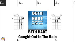 BETH HART Caught Out In The Rain FCN GUITAR CHORDS & LYRICS