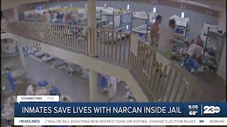 Inmates save lives with narcan inside jail