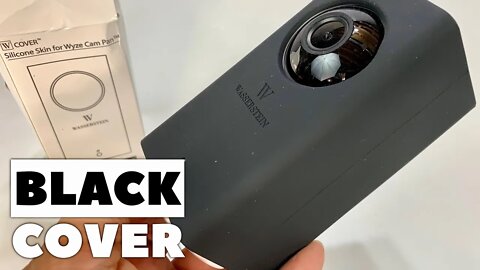 Make Your Wyze Cam Black with this Cover