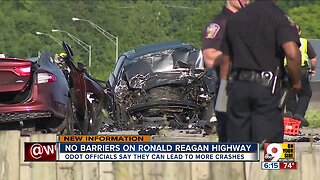 Could barriers on Ronald Reagan Highway have prevented crash?