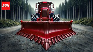 POWERFUL Stick Rakes and Land Clearing Machines