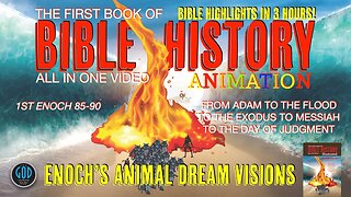 Animated Bible Highlights In 3 Hours! First Book of Bible History: Enoch's Animal Dream Visions