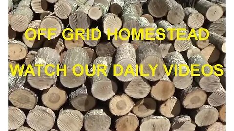 Homestead Work ~ Garden Harvest ~ Logging Forest