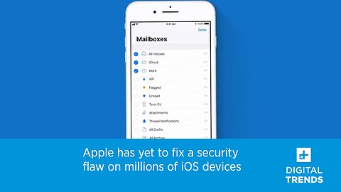 Apple Has Yet To Fix A Security Flaw On Millions Of iPhones And iPads.