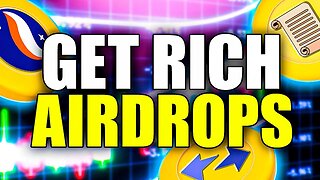 Top 5 BIGGEST Crypto Airdrops To Get RICH 2023! (WATCH NOW before it's TOO Late!)
