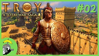 GUERRA !! com Athenas : Total War Saga TROY - Achilles | Gameplay PT-BR #02
