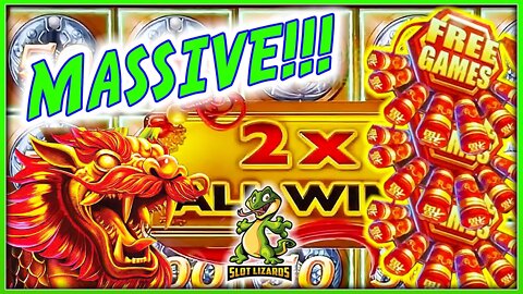 MASSIVE WINNING ACTION PACKED SESSION!!! Mighty Cash Dragon Flies Slot HIGHLIGHT