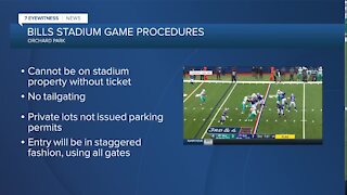 Breaking down the new Bills playoff game day rules