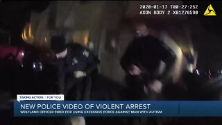 Westland police release bodycam footage of violent arrest of man with developmental disability