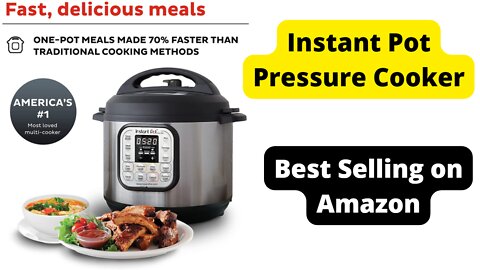 INSTANT POT Pressure Cooker | Slow Cooker, Rice Cooker, Steamer