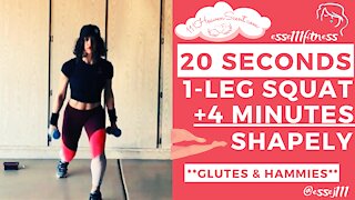 Strong Glutes & Hamstrings Tabata Interval Workout