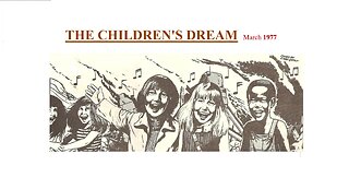 THE CHILDREN'S DREAM!
