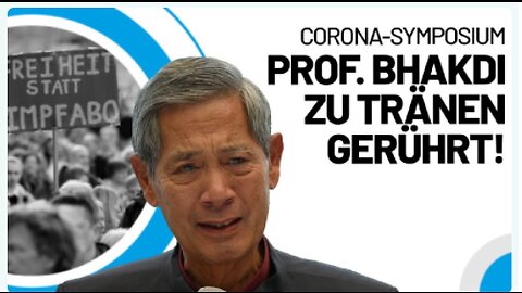 Corona-Symposium in the German Bundestag - Emotional Presentation of Prof. Dr. Sucharit Bhakdi