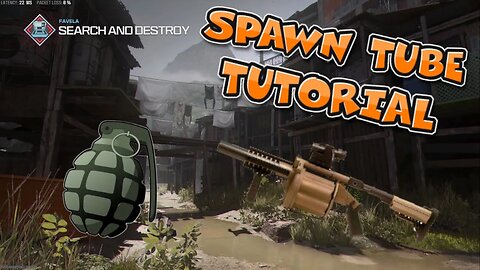 Modern Warfare III - Spawn Tube/Nade Tutorial (Favela)