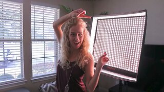 A Powerful, Dimmable LED Softbox Light